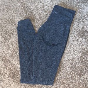 NVGTN Speckled Black Curve Leggings